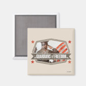 Solider-Guardian of Freedom Magneet (Voorkant / Achterkant)