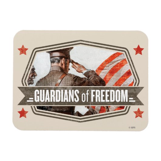 Solider-Guardian of Freedom Magneet (Horizontaal)
