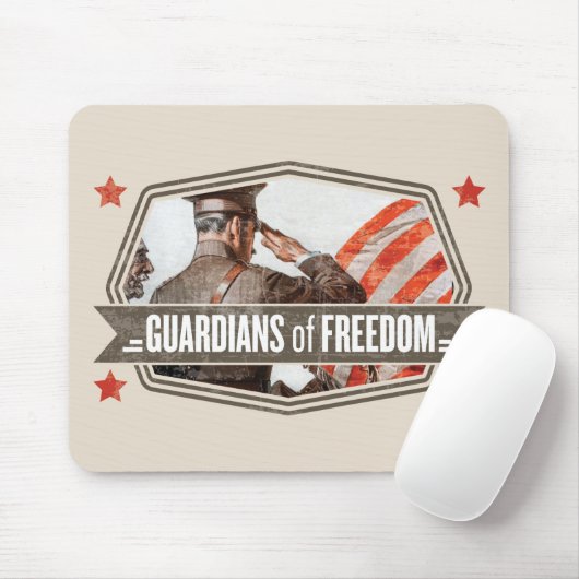 Solider-Guardian of Freedom Muismat (Met muis)