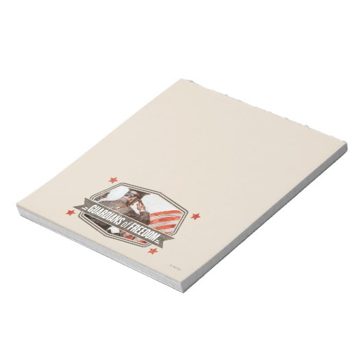 Solider-Guardian of Freedom Notitieblok (Linkerzijde)