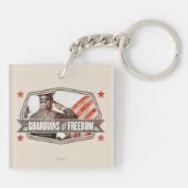 Solider-Guardian of Freedom Sleutelhanger (Achterkant)