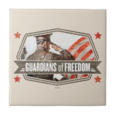 Solider-Guardian of Freedom Tegeltje (Voorkant)