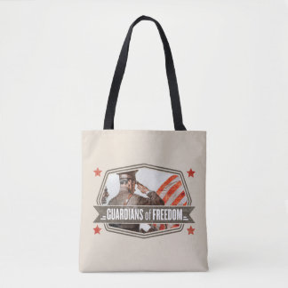 Solider-Guardian of Freedom Tote Bag