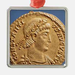 Solidus Constantinius II Metalen Ornament
