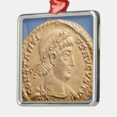 Solidus Constantinius II Metalen Ornament (Links)