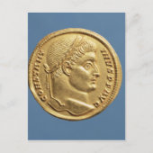 Solidus of Constantine I Briefkaart (Voorkant)