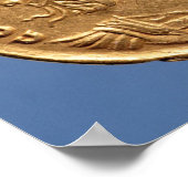 Solidus of Constantine II Caesar cuirassed Poster (Hoek)