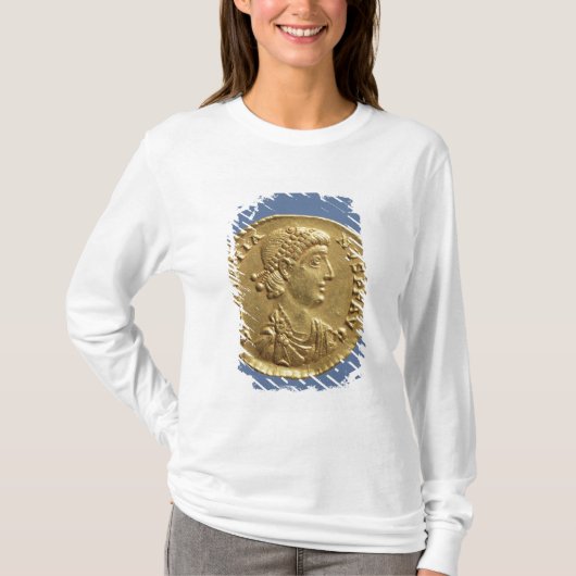 Solidus van Gratian gedrapeerd T-shirt (Voorkant)