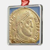 Solidus van Julian de Apostaat draped Metalen Ornament (Links)