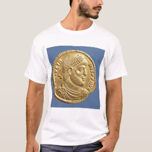 Solidus van Julian de Apostaat draped T-shirt
