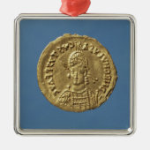 Solidus van Romulus Augustulus Metalen Ornament (Voorkant)