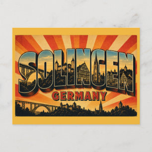 Solingen Duitsland Kasteel Briefkaart