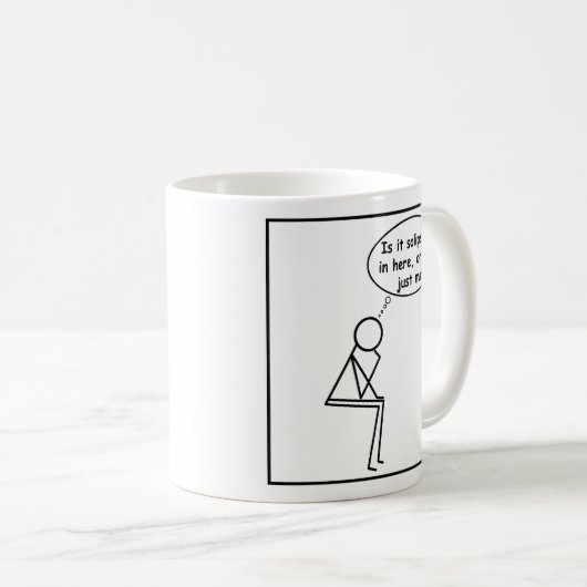 Solipsistic Stick Thinker Mok (Voorkant rechts)