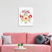 Solis Family Crest Canvas Afdruk (Insitu (Woonkamer))