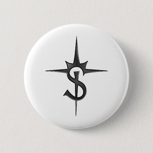 Solis Invicti Badge (alleen Logo) Ronde Button 5,7 Cm (Voorkant)