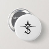 Solis Invicti Badge (alleen Logo) Ronde Button 5,7 Cm (Voorkant /achterkant)