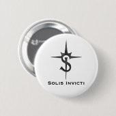 Solis Invicti Badge Ronde Button 5,7 Cm (Voorkant /achterkant)