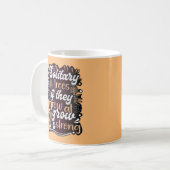 Solitaire bomen, als ze al groeien, worden sterk koffiemok (Voorkant links)