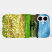 SOLITAIRE BOOM OP HET GEBIED VAN DE GEEL-STROOM,TU Case-Mate iPhone CASE (Achterkant (horizontaal))