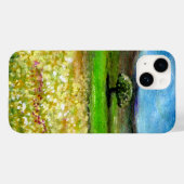 SOLITAIRE BOOM OP HET GEBIED VAN DE GEEL-STROOM,TU Case-Mate iPhone CASE (Achterkant (horizontaal))
