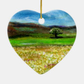 SOLITAIRE BOOM OP HET GEBIED VAN DE GEEL-STROOM,TU KERAMISCH ORNAMENT (Achterkant)