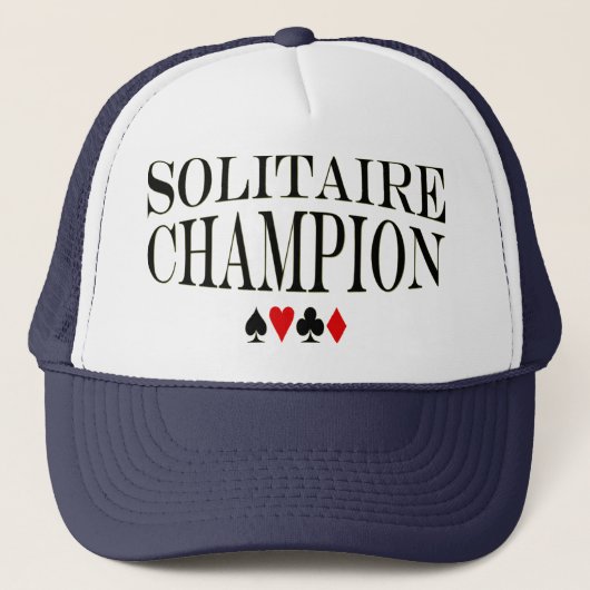 Solitaire Champion Trucker Pet (Voorkant)
