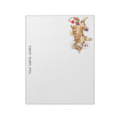 Solitaire Game Kaarten Cat Notitieblok (Linkerzijde)