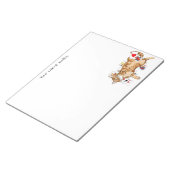 Solitaire Game Kaarten Cat Notitieblok (Schuin)