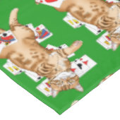 Solitaire Game Kaarten Cat Tafelkleed (Gekanteld)