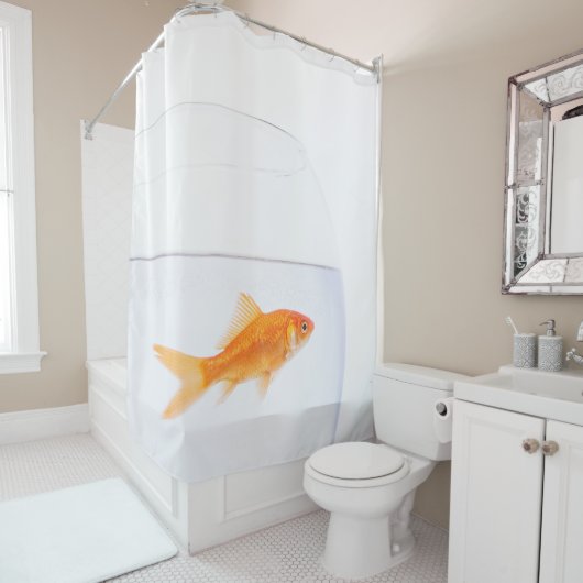 Solitaire gardfish Showgordijn Douchegordijn (In situ)