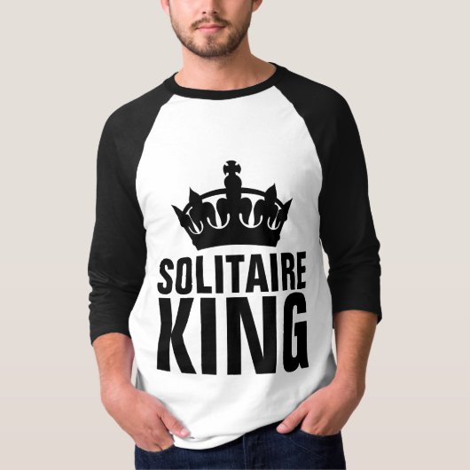 SOLITAIRE KING T-Shirts (Voorkant)