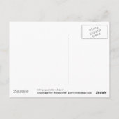 Solitaire klaproos, Lindisfarne, Engeland - Briefk Briefkaart (Achterkant)