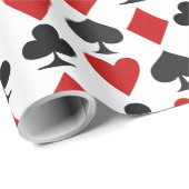 Solitaire-patroon cadeauverpakkings papier (Rol Hoek)