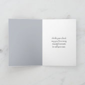 Solitaire zwaan voor verjaardag kaart (Binnen)