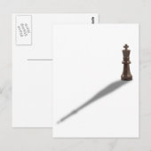 Solitary Black King Briefkaart (Voorkant / Achterkant)