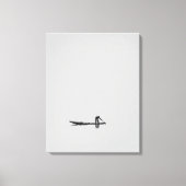 Solitary Drift Canvas Afdruk (Voorkant)