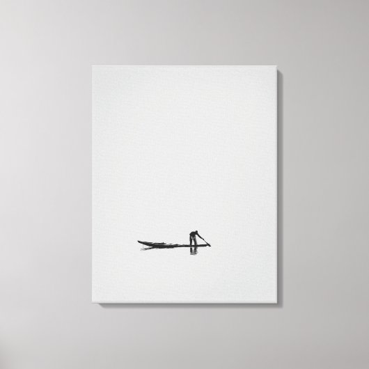 Solitary Drift Canvas Afdruk (Voorkant)