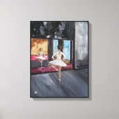 Solitary Grace Schilderij van Alfred Fox Canvas Afdruk (Voorkant)
