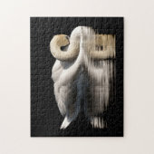 Solitary Swan Legpuzzel (Verticaal)