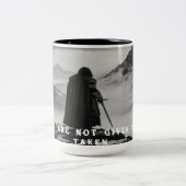 Solitary Warrior Mok - Black & White Fantasy (Center)