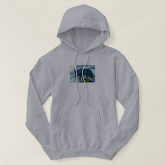 "Solitary Wolf: Guardian of the Mountains" Hoodie