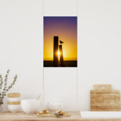 Solitude at Dusk Poster (Keuken)