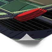 Solitude at the Station Poster (Hoek)