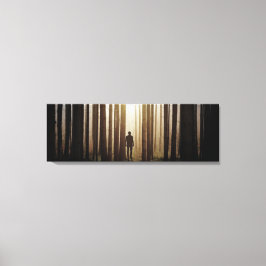 SOLITUDE Canvas Home Kantoor Muurkunst Grootte Opt Afdruk