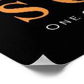 SOLITUDE Cat Photography Anti-Motivatie Poster (Hoek)