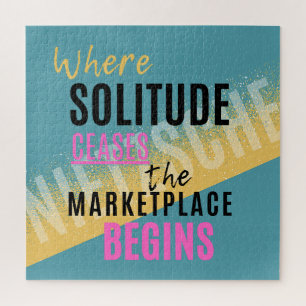 Solitude Introspection Introvert Nietzsche quote Legpuzzel