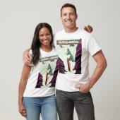 Solitude Mountain Utah vintage reisposter. T-shirt (Unisex)