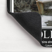 SOLITUDE Mousepad - Motivatie Muismat (Hoek)