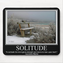 SOLITUDE Mousepad - Motivatie