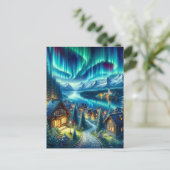 Solitude Serenity: Cabine temidden van betoverde B Briefkaart (Staand voorkant)